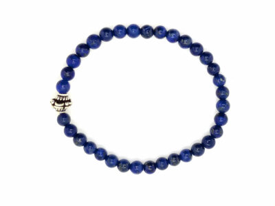 Bracelet 5mm en lapis lazuli