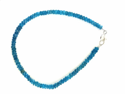Bracelet en apatite et argent 925