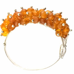 Bracelet original en ambre et argent 925