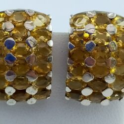 Clips en citrine et argent 925 – Image 3