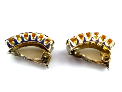 Clips en citrine et argent 925 – Image 2