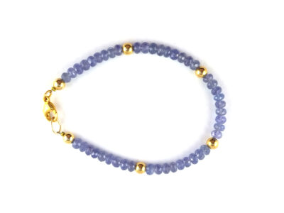 Bracelet en tanzanite