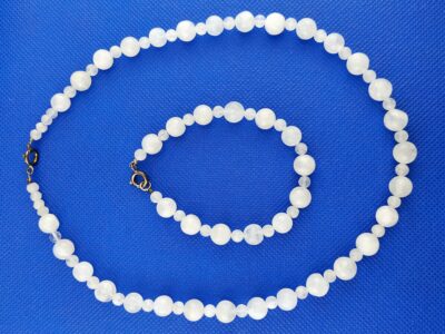 Parure en pierre de lune