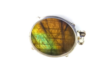 Pendentif en labradorite et argent 925 – Image 2