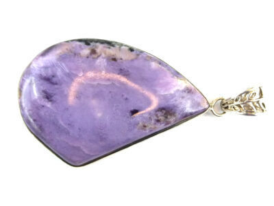 Pendentif en charoïte et argent 925 – Image 2