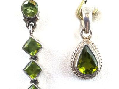 Parure en péridot et argent 925 – Image 2