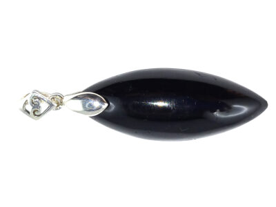 Pendentif en tourmaline noire et argent 925 – Image 2