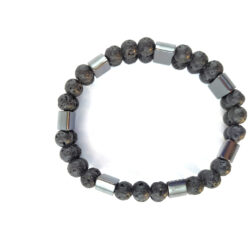 Bracelet large deux couleurs
