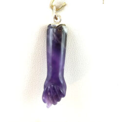 Pendentif en améthyste et argent 925