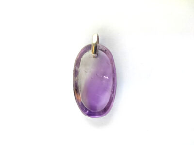 Pendentif en améthyste et argent 925 – Image 2