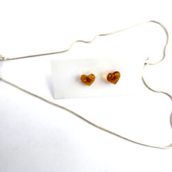 Parure en ambre et argent 925