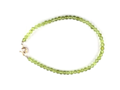 Bracelet en péridot