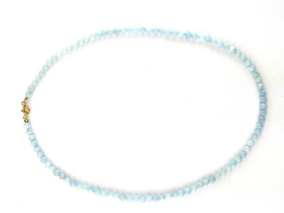 Collier en aigue marine