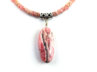 Collier en rhodochrosite – Image 2