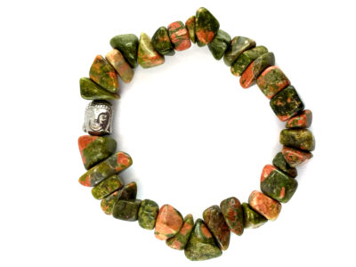 Bracelet en unakite